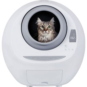 Smarty Pear Leo's Loo Covered Automatic Self-Cleaning Cat Litter Box