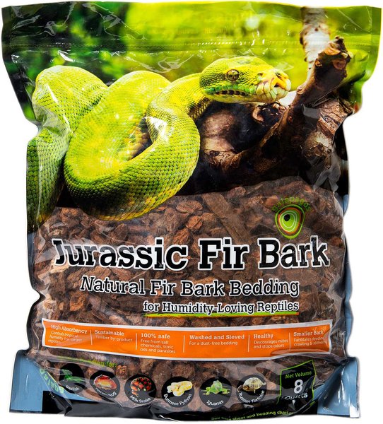 Galapagos Jurassic Fir Bark Reptile Terrarium Bedding, 8-qt bag slide 1 of 2