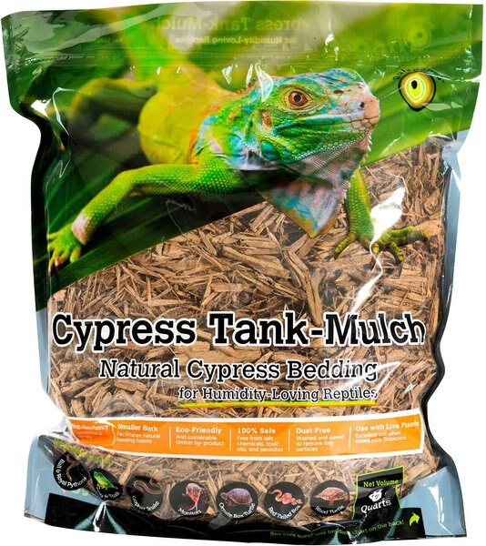 Galapagos Cypress Tank-Mulch Natural Cypress Reptile Terrarium Bedding, 8-qt bag slide 1 of 2