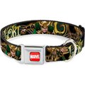 Buckle-Down Marvel Universe Polyester Dog Collar, Large: 15 to 26-in neck, 1-in wide