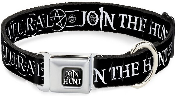 Buckle-Down Supernatural Join the Hunt Polyester Dog Collar, Small: 9 to 15-in neck, 1-in wide slide 1 of 9