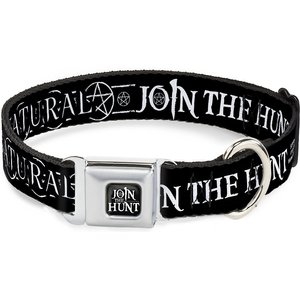 Buckle-Down Supernatural Join the Hunt Polyester Dog Collar, Small: 9 to 15-in neck, 1-in wide