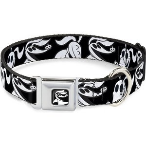 Buckle-Down Nightmare Before Christmas Polyester Dog Collar, Large Wide: 18 to 32-in neck, 1.5-in wide