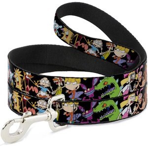 Buckle-Down Nickelodean Polyester Standard Dog Leash, Small: 4-ft long, 1-in wide