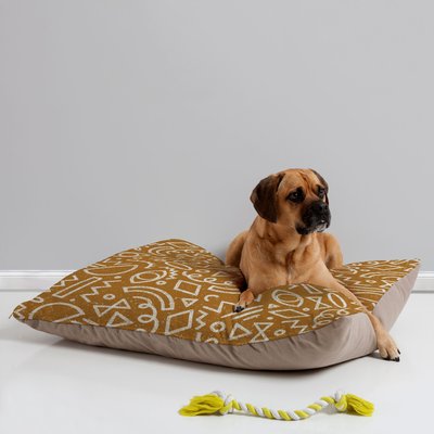Deny Designs Geometric Pillow Cat & Dog Bed w/ Removable Cover, slide 1 of 1