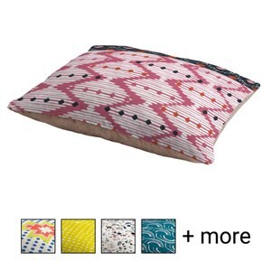 Deny Designs Pillow Cat & Dog Bed w/ Removable Cover, The Beat Goes On