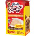 Hartz Delectables Squeeze Up Chicken & Cheese Dog Lickable Treats, 0.5-oz pouch, case of 32