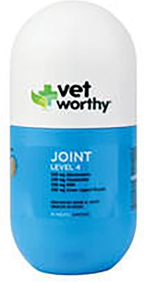 Vet Worthy Joint Support Level 4 Tablet Dog Supplement, 90 count, slide 1 of 1