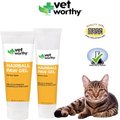 Vet Worthy Hairball Paw Gel Cat Supplement, 3-oz bottle
