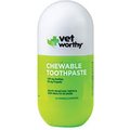 Vet Worthy Chewable Toothpaste Dog Supplement, 60 count