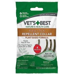 Vet's Best 4 mo. Flea & Tick Collar for Dogs, 1 Collar (4-mos. supply)