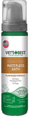 Vet's Best Flea & Tick Prevention Waterless Bath Dog Shampoo, 8-oz bottle, slide 1 of 1