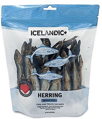 Icelandic+ Herring Whole Fish Grain-Free Dog Treats, slide 1 of 1