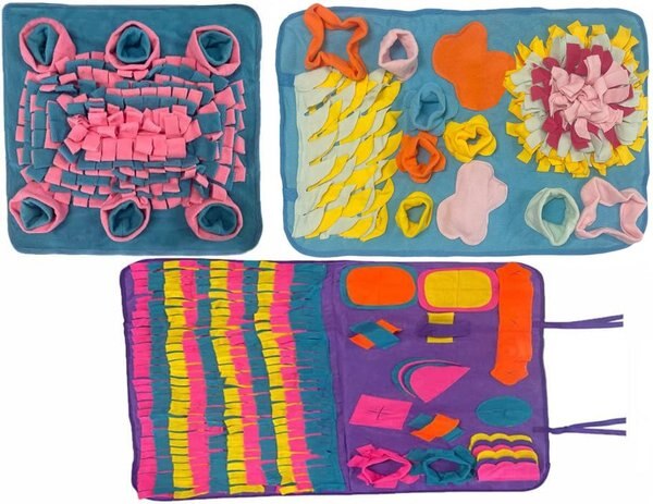 Piggy Poo and Crew Pig Rooting Snuffle Mat Combo Pack, 3 count slide 1 of 5