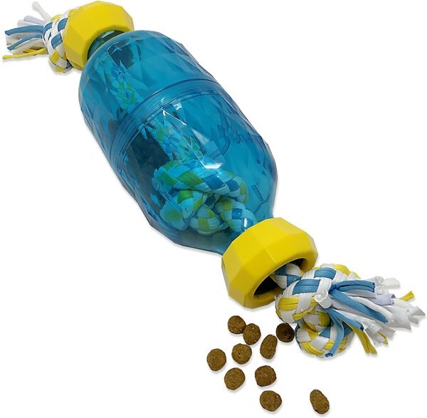 OurPets IQ Treat Double Bottle Treat Dispensing Rope Dog Toy, Large slide 1 of 8