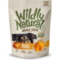 Wildly Natural Whole Jerky Chicken Tenders Grain-Free Dog Treats, 12-oz bag