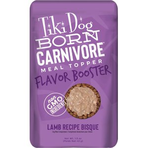 Tiki Dog Aloha Petites Flavor Booster Lamb in Bisque Grain-Free Wet Dog Food Topper, 1.5-oz, case of 12