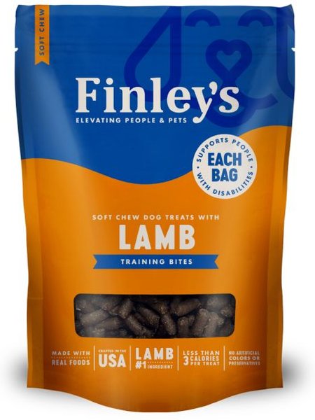 Finley's Barkery Lamb Recipe Soft Chew Training Bites Dog Treats, 16-oz bag slide 1 of 8