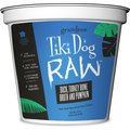Tiki Dog Raw Duck, Turkey Bone Broth & Pumpkin Grain-Free Puree Frozen Dog Food, 24-oz tub, case of 3