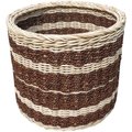 D-Art Collection Abaca Dominant Dog & Cat Toy Storage Basket