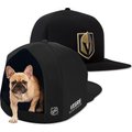 Nap Cap NHL Covered Pillow Cat & Dog Bed, Vegas Goldend Knights, Medium