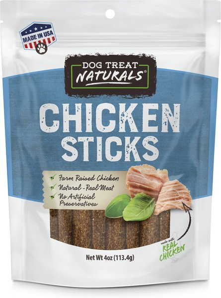 Dog Treat Naturals Chicken Sticks Dog Treats, 4-oz bag slide 1 of 3