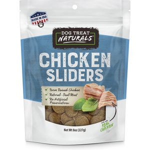 Dog Treat Naturals Chicken Sliders Dog Treats, 8-oz bag