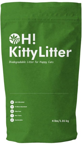 OleyHemp OH! Kitty Litter, 4-lb bag slide 1 of 2