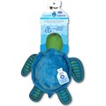 Spunky Pet Clean Earth Collection Recycled Turtle Plush Dog Toy, Large
