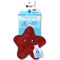 Spunky Pet Clean Earth Collection Recycled Starfish Plush Dog Toy, Small