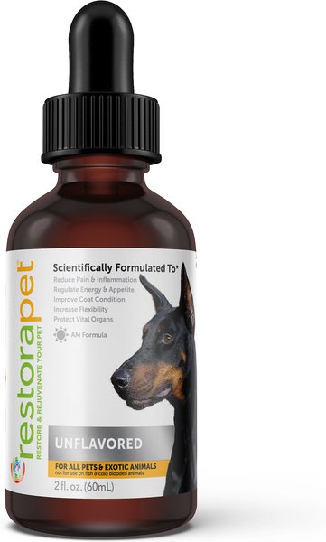 RestoraPet Daily Supplement Unflavored Dog & Cat Supplement, 2-oz bottle slide 1 of 8