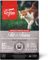 ORIJEN Fit & Trim Grain-Free Dry Cat Food, 4-lb bag