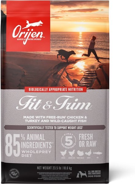 ORIJEN Fit & Trim Grain-Free Dry Dog Food, 25-lb bag slide 1 of 11