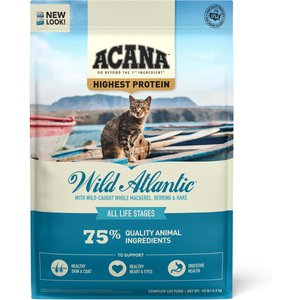 ACANA Wild Atlantic Grain-Free Dry Cat Food, 10-lb bag