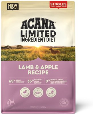 Acana Lamb and Apple Singles Formula Dog Food