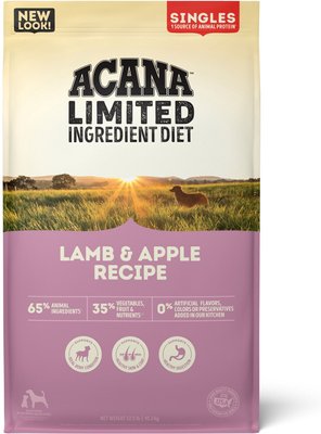 ACANA Singles Limited Ingredient Diet Lamb & Apple Recipe Grain-Free Dry Dog Food, slide 1 of 1