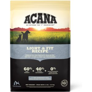 ACANA Light & Fit Recipe Grain-Free Adult Dry Dog Food, 13-lb bag