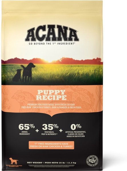 ACANA Puppy Recipe Grain-Free Dry Puppy Food, 25-lb bag slide 1 of 10