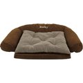 Carolina Pet Ortho Sleeper Comfort Personalized Sofa Dog Bed, Chocolate, Large