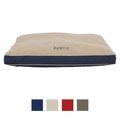 Carolina Pet Memory Foam Four Season Jamison & Cashmere Berber Top Personalized Pillow Dog Bed, Blue, Small