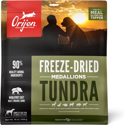 ORIJEN Tundra Grain-Free Freeze-Dried Dog Food & Topper, slide 1 of 1