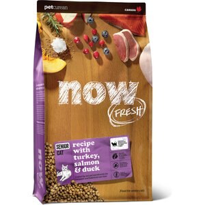 Now Fresh Grain-Free Senior Dry Cat Food, 8-lb bag
