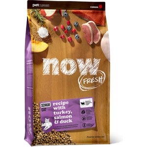 Now Fresh Grain-Free Senior Dry Cat Food, 16-lb bag