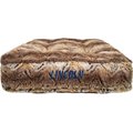 Bessie + Barnie Simba Personalized Pillow Cat & Dog Bed w/ Removable Cover, Small