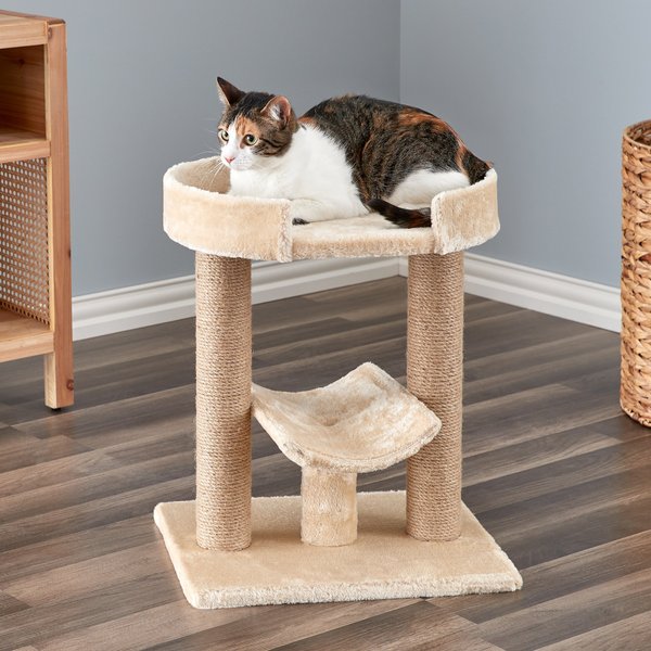 Two By Two The Laurel 21.1-in Jute Cat Scratching Post, Beige slide 1 of 5