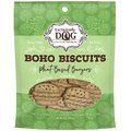 Exclusively Dog Boho Biscuits Plant-Based Burger Dog Treats, 7-oz bag