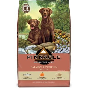 Pinnacle Salmon & Pumpkin Recipe Grain-Free Dry Dog Food, 24-lb bag