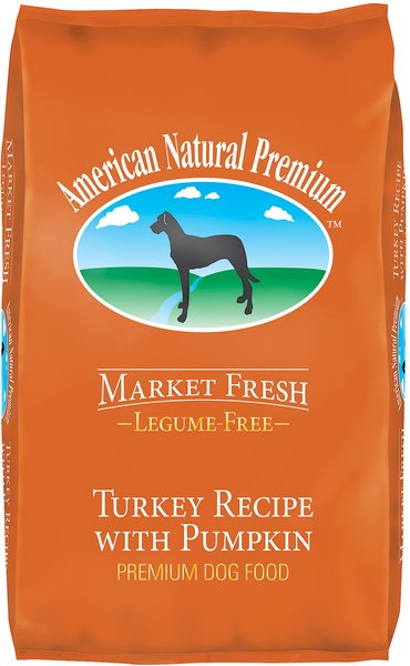 American Natural Premium Turkey with Pumpkin Recipe Legume-Free Premium Dry Dog Food, 30-lb bag slide 1 of 2