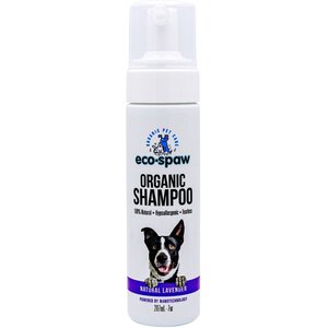 EcoSpaw Organic Lavender Scent Dog Shampoo, 7-oz bottle