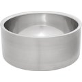 Frisco Insulated Non-Skid Stainless Steel Dog & Cat Bowl, Stainless Steel, 6-cup
